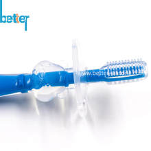 Brosse à dents 100% silicone écologique pour bébé/enfants de qualité alimentaire